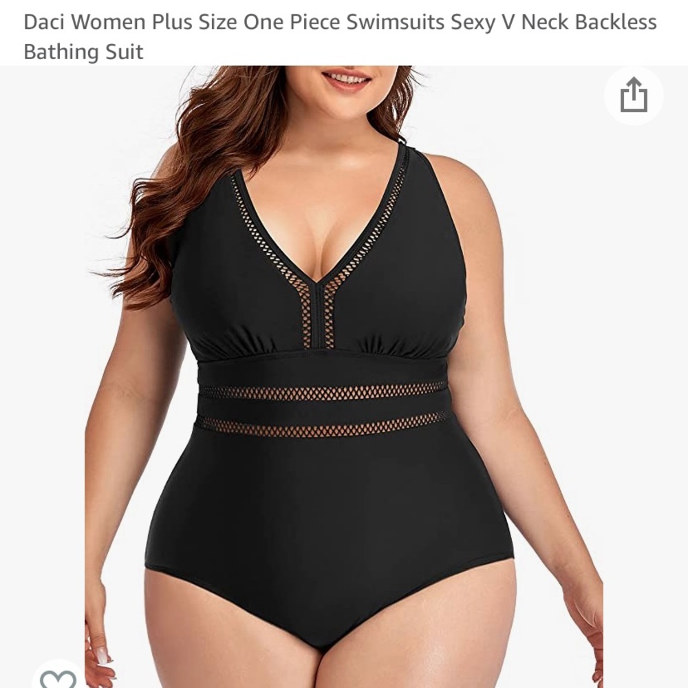 One piece swim suit. New with tags
